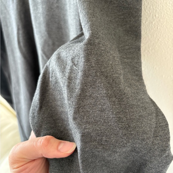 Athleta Charcoal Gray Long Sleeve Sweatshirt - Picture 5 of 7
